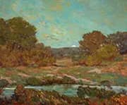 Moonrise By Granville Redmond