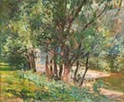 The Creek at Stanwell Park 1914 By Emanuel Phillips Fox