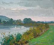 Evening Effect France By Emanuel Phillips Fox