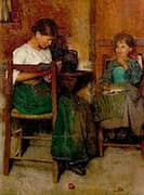 Cottage Interior By Harrington Mann