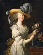 Marie Antoinette en Chemise 1783 By Elisabeth Vigee Le Brun