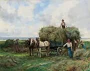 Haymaking By Julien Dupre