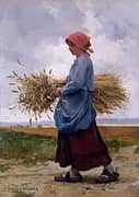 Returning from the Fields 1885 By Julien Dupre