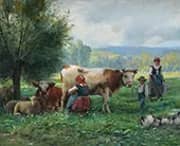 The Milking By Julien Dupre