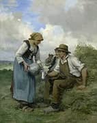 Harvester's Rest 1881 By Julien Dupre