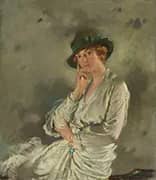Mrs. Charles S Carstairs By William Orpen