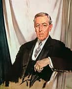 Portrait of Woodrow Wilson By William Orpen