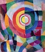 Electric Prisms c1913 By Sonia Delaunay