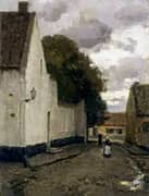 Village Street 1904 By Helen Galloway McNicoll