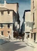 In the Mountain Lisbon 1970 By Edward Seago
