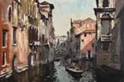 Canal Scene Venice 2901 By Edward Seago
