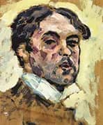 Self Portrait Dansk Selvportraet By Harald Giersing