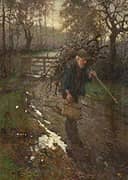 Homeward 1913 By Frederick Hall