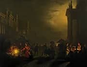 The Market Place Rotterdam 1844 By Petrus van Schendel