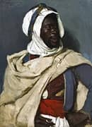 Head of an Algerian By Elizabeth Nourse