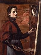 Self Portrait By Elizabeth Nourse
