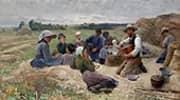 Breakfast During the Rapeseed Havest 1884 By Georg Pauli