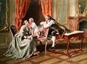 Family Playtime 1855 By Auguste Serrure