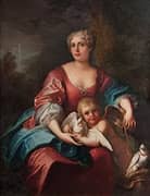 Attributed Portrait By Hyacinthe Rigaud