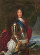 Portrait of Louis XIV By Hyacinthe Rigaud