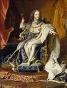 Portrait of Louis XV By Hyacinthe Rigaud
