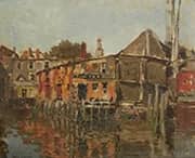 Gloucester Warf By Paul Cornoyer