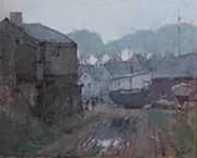 New England Harbor Scene 1920 By Paul Cornoyer