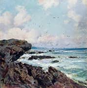 Seascape Coast with Rocks By Eliseo Meifren Roig