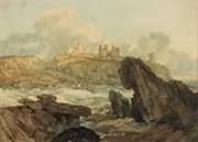 Dunstanburgh Castle c1798 By Joseph Mallord William Turner