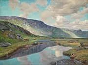 Tenement at Watering Place 1914 By Christian Skredsvig