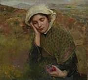 The Convalescent c1887 By Annie Louisa Swynnerton