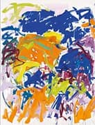 Ici Panel 2 By Joan Mitchell