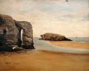 Chapel Rock Perranporth 1897 By Charles David Jones Bryant