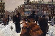 The Singel Bridge at the Paleisstraat in Amsterdam 1898 By George Hendrik Breitner