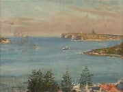 Looking Towards Sydney Heads from the North of the City 1922 By Charles David Jones Bryant