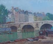 Paris Bridge By Charles David Jones Bryant