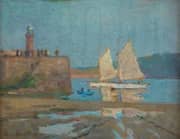 The Lighthouse St Ives By Charles David Jones Bryant