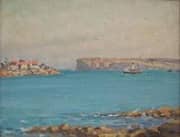 View of Sydney Harbour from Manly By Charles David Jones Bryant