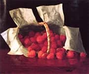 Basket of Strawberries By William McCloskey