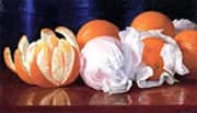 Orange in Tissue Paper By William McCloskey