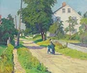 Back Street Rockport By Harriet Randall Lumis