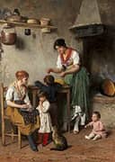 Mother's Little Helpers By Eugene de Blass