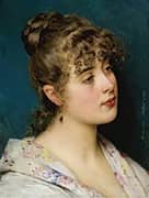 The Beautiful Venetian 1889 By Eugene de Blass