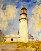 Highland Lighthouse By Charles Webster Hawthorne