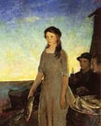 The Fisherman's Daughter 1912 By Charles Webster Hawthorne