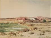 Adobe at San Juan By Charles Partridge Adams