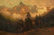 Mount Sneffels San Juan Colorado 1882 By Charles Partridge Adams