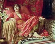 Leila 1892 By Frank Dicksee