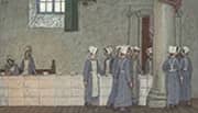 Sketch for the Orphans By Frederick Cayley Robinson