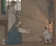 Study for the Lost Child 1904 By Frederick Cayley Robinson